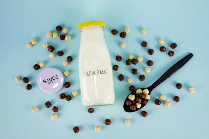 200ml Milk Glass Bottle